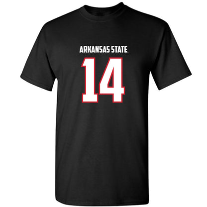 Arkansas State - NCAA Football : AJ Wallace - T-Shirt-0