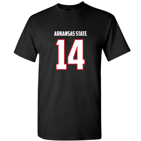 Arkansas State - NCAA Football : AJ Wallace - T-Shirt-0