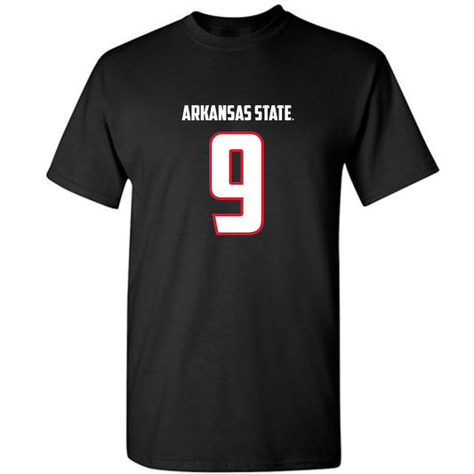 Arkansas State - NCAA Football : Kam Moore - T-Shirt-0