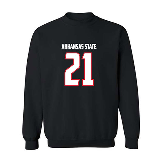 Arkansas State - NCAA Football : Deshaun Fedd - Crewneck Sweatshirt-0