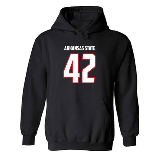 Arkansas State - NCAA Football : Shaun Williams - Hooded Sweatshirt-0