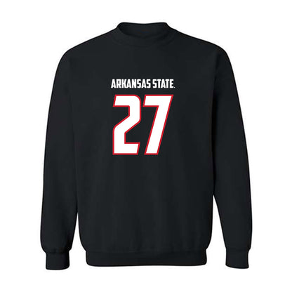 Arkansas State - NCAA Football : AJ Thomas - Crewneck Sweatshirt-0