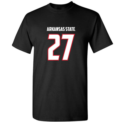 Arkansas State - NCAA Football : AJ Thomas - T-Shirt-0