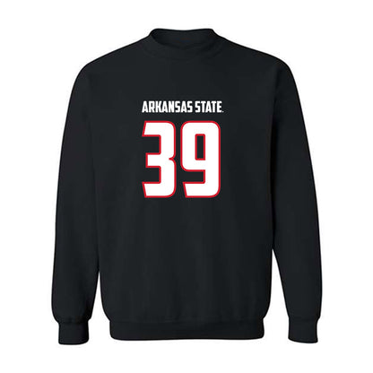 Arkansas State - NCAA Football : Ethan Bowman - Crewneck Sweatshirt-0