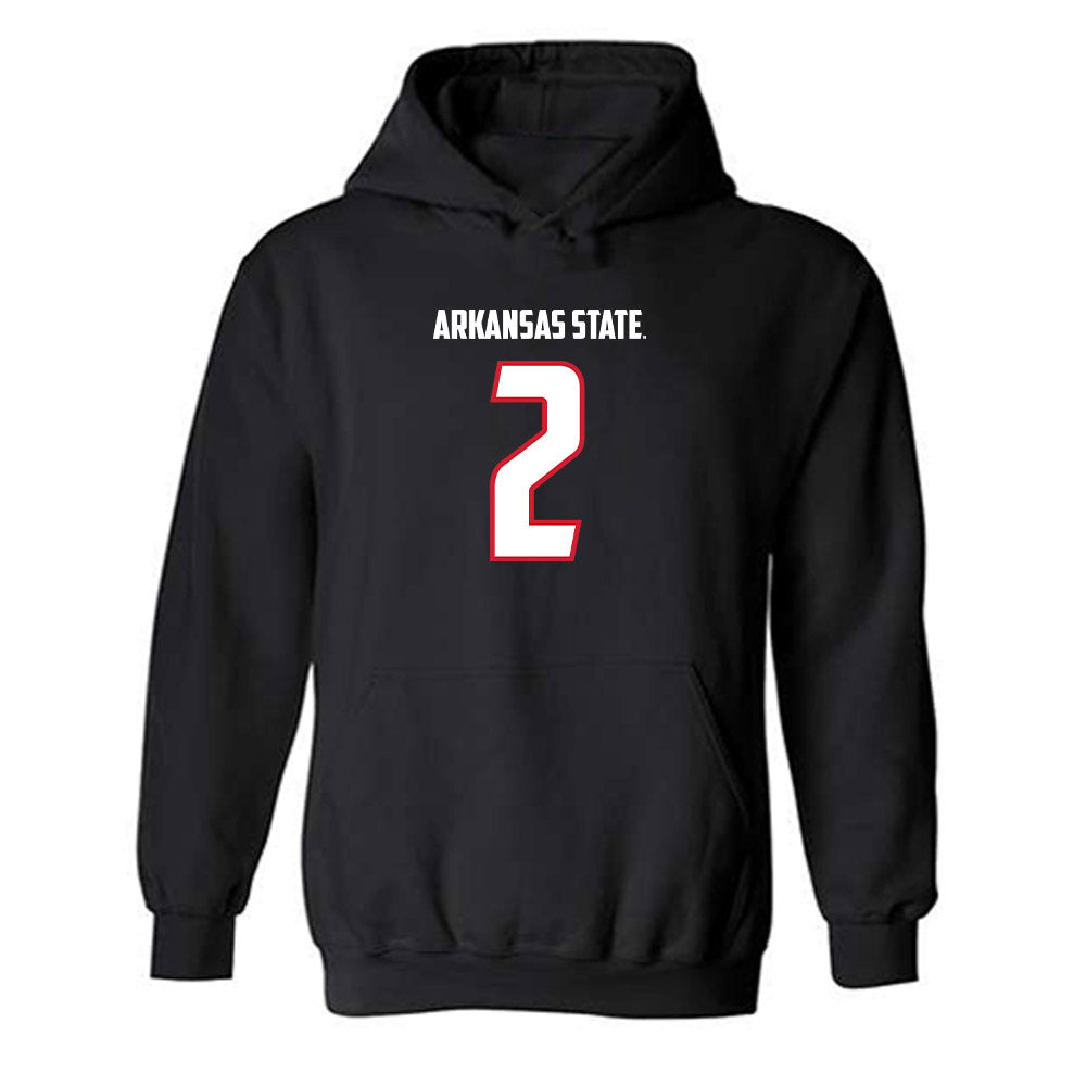 Arkansas State - NCAA Football : Chauncy Cobb - Hooded Sweatshirt-0