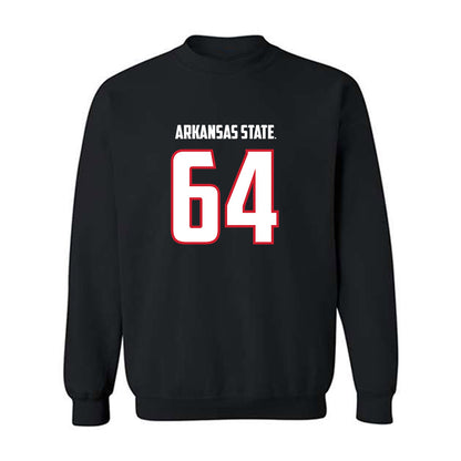 Arkansas State - NCAA Football : Noah Hacker - Crewneck Sweatshirt-0