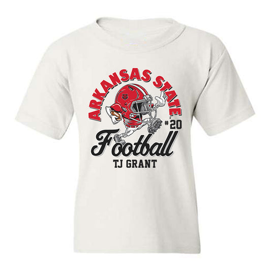 Arkansas State - NCAA Football : TJ Grant - Youth T-Shirt-0