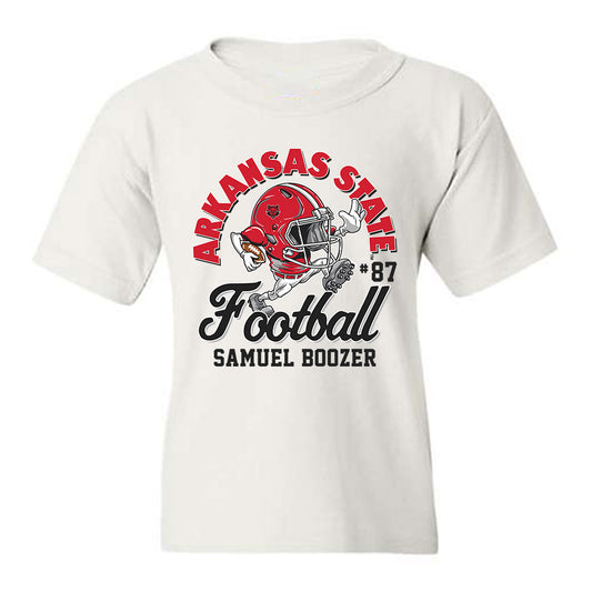 Arkansas State - NCAA Football : Samuel Boozer - Youth T-Shirt-0