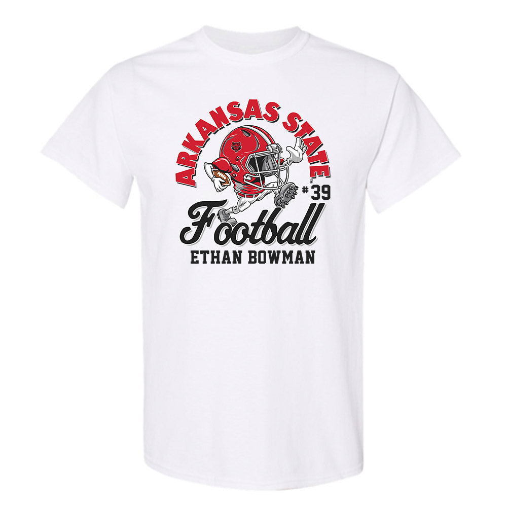 Arkansas State - NCAA Football : Ethan Bowman - T-Shirt-0