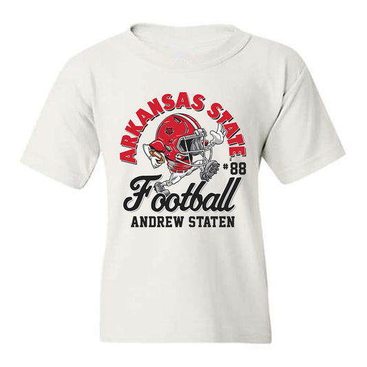 Arkansas State - NCAA Football : Andrew Staten - Youth T-Shirt-0