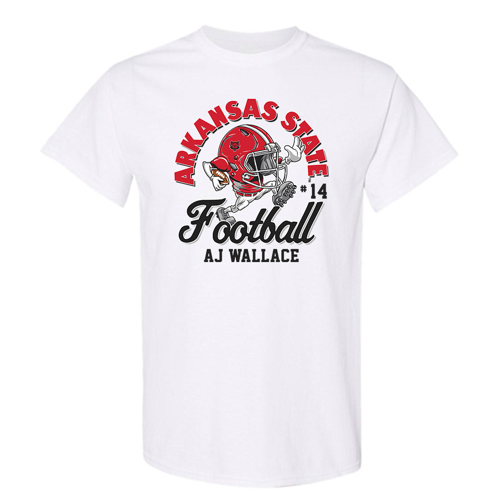 Arkansas State - NCAA Football : AJ Wallace - T-Shirt-0