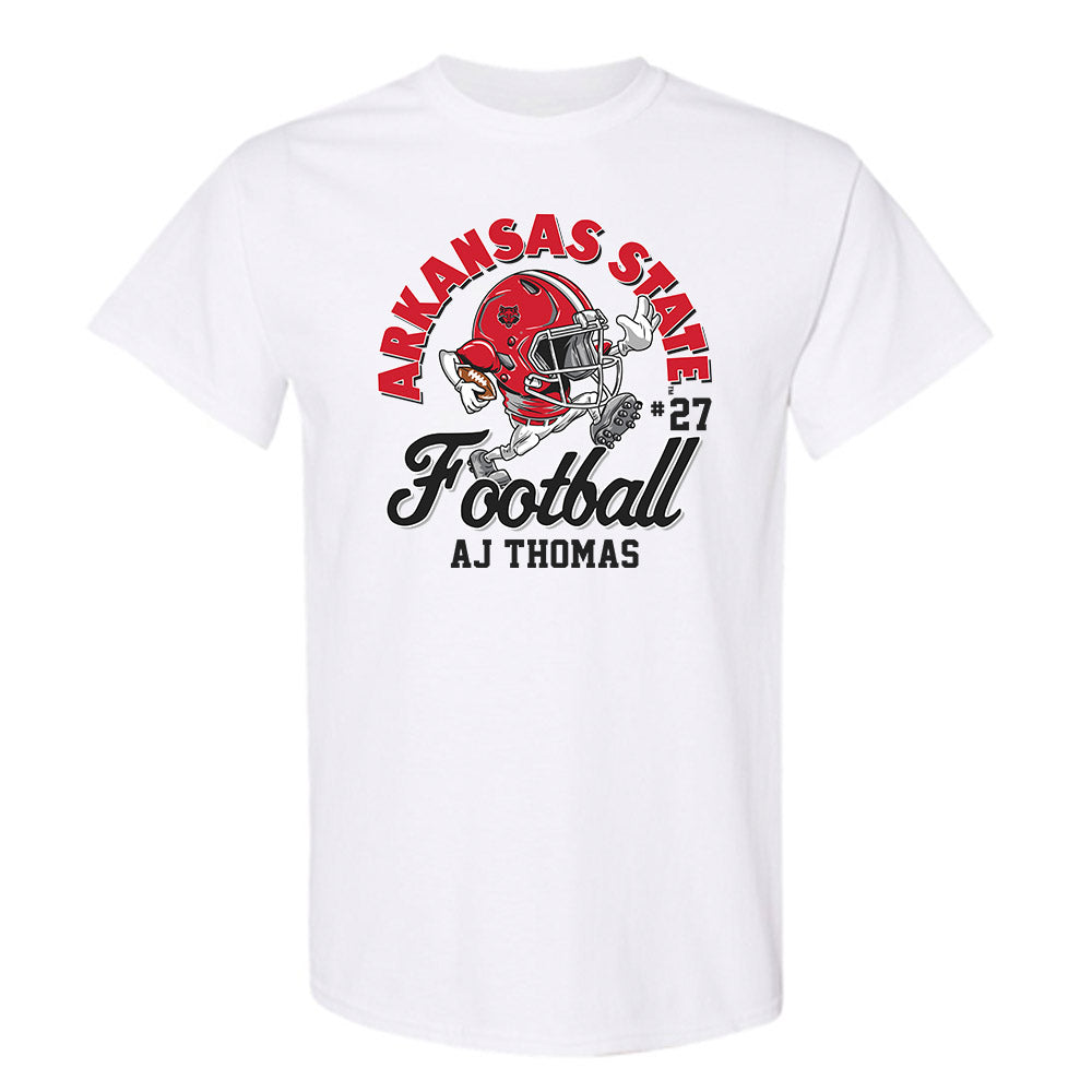 Arkansas State - NCAA Football : AJ Thomas - T-Shirt-0