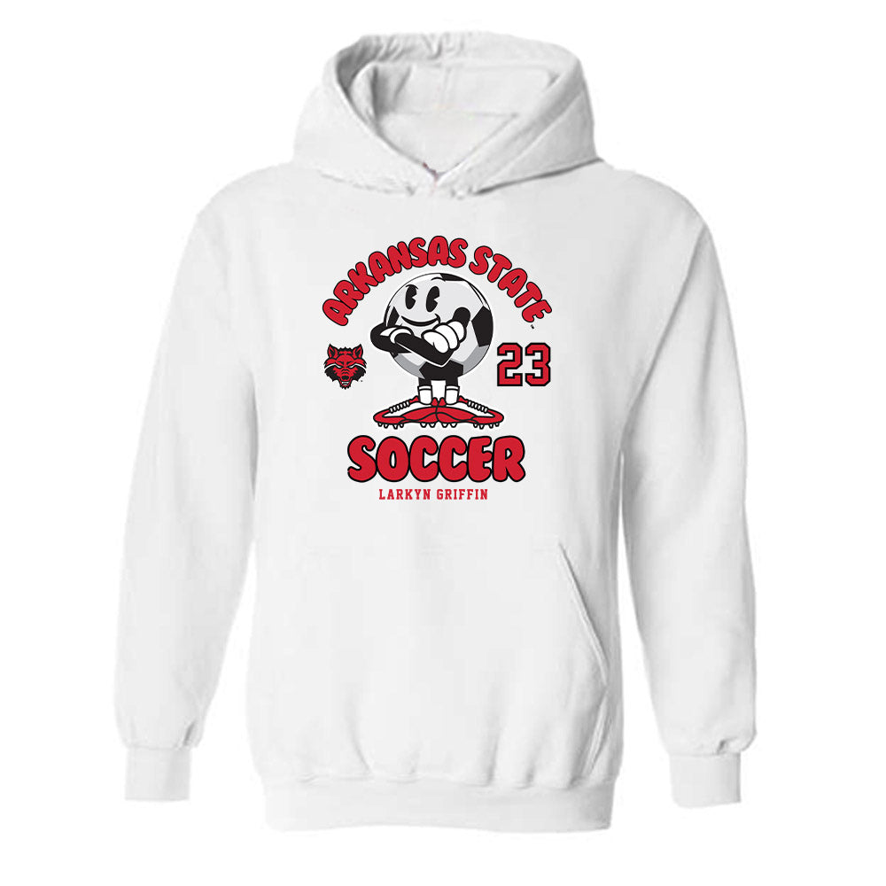 Arkansas State - NCAA Women's Soccer : Larkyn Griffin - Hooded Sweatshirt-0