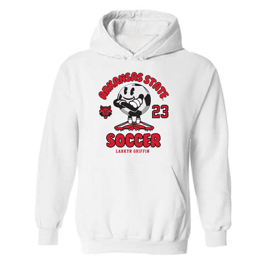 Arkansas State - NCAA Women's Soccer : Larkyn Griffin - Hooded Sweatshirt-0