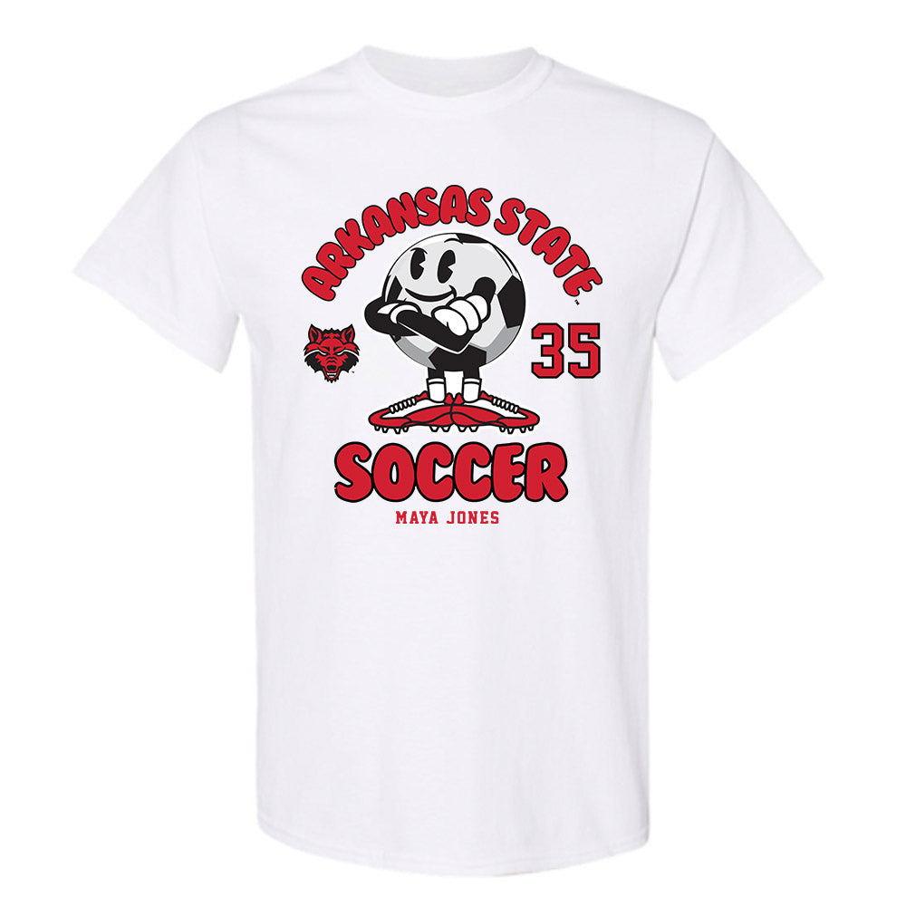 Arkansas State - NCAA Women's Soccer : Maya Jones - T-Shirt-0
