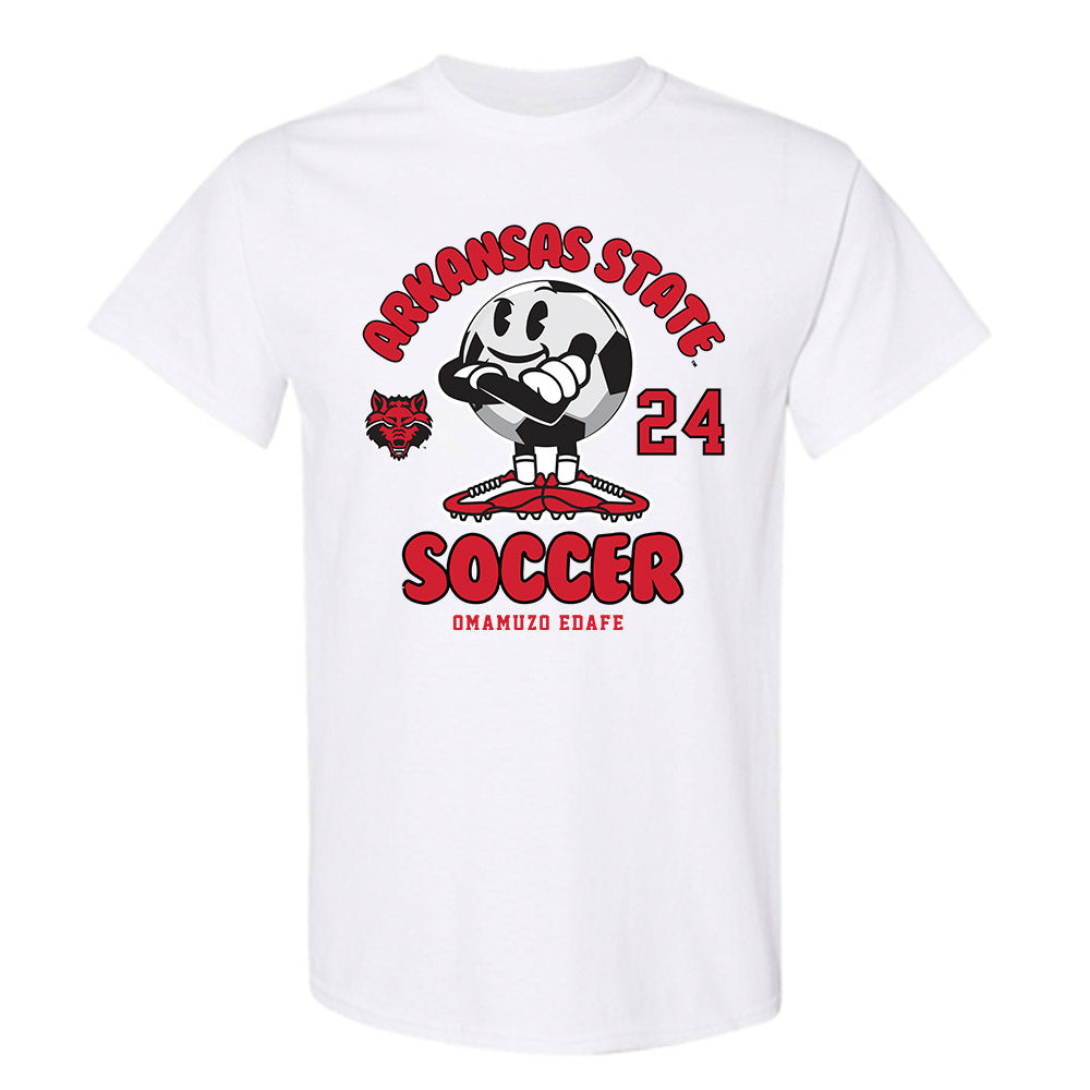 Arkansas State - NCAA Women's Soccer : Omamuzo Edafe - T-Shirt-0