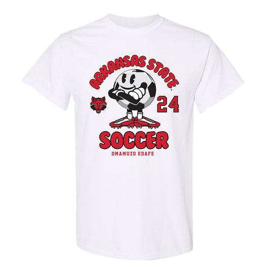 Arkansas State - NCAA Women's Soccer : Omamuzo Edafe - T-Shirt-0