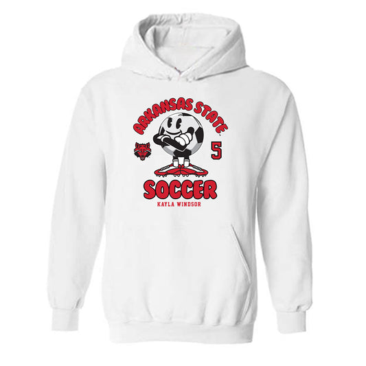 Arkansas State - NCAA Women's Soccer : Kayla Windsor - Hooded Sweatshirt-0