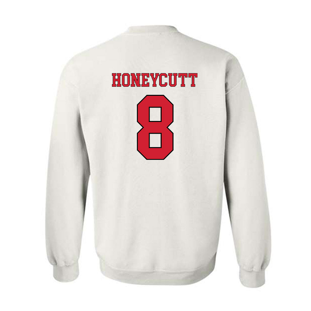 Arkansas State - NCAA Men's Basketball : Weston Honeycutt - Crewneck Sweatshirt-1