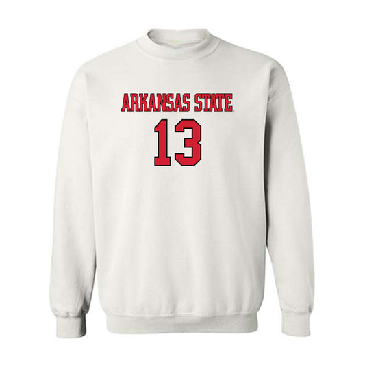 Arkansas State - NCAA Men's Basketball : Diggy Coleman - Crewneck Sweatshirt-0