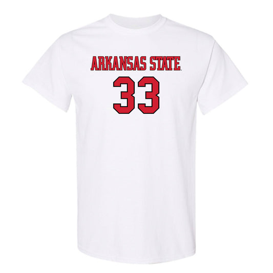 Arkansas State - NCAA Men's Basketball : Layne Taylor - T-Shirt-0