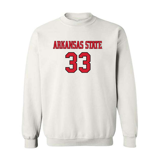 Arkansas State - NCAA Men's Basketball : Layne Taylor - Crewneck Sweatshirt-0