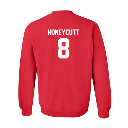 Arkansas State - NCAA Men's Basketball : Weston Honeycutt - Classic Shersey Crewneck Sweatshirt-1