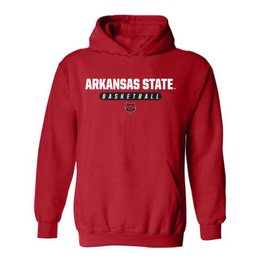 Arkansas State - NCAA Women's Basketball : Monica Marsh - Classic Shersey Hooded Sweatshirt-0