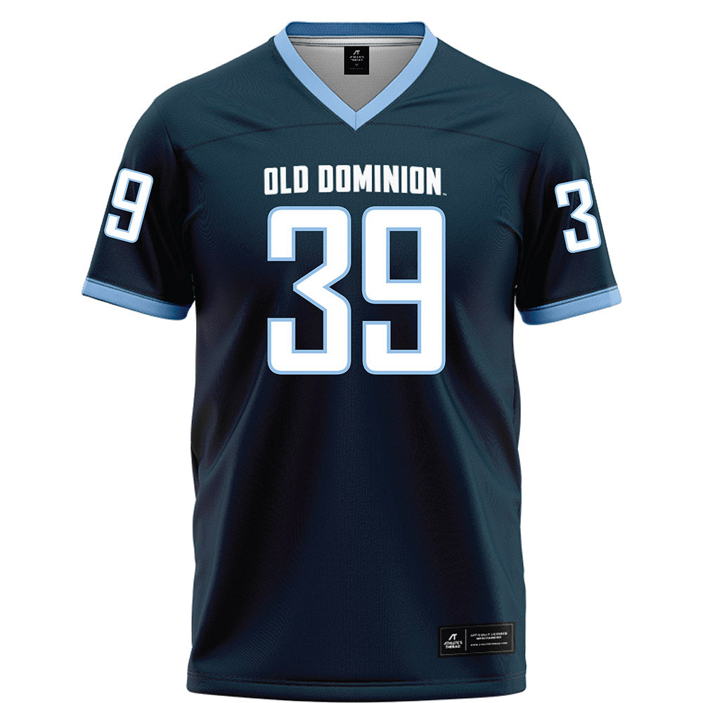 Old Dominion - NCAA Football : Martrez Chavious-Fenner - Navy Football Jersey-0