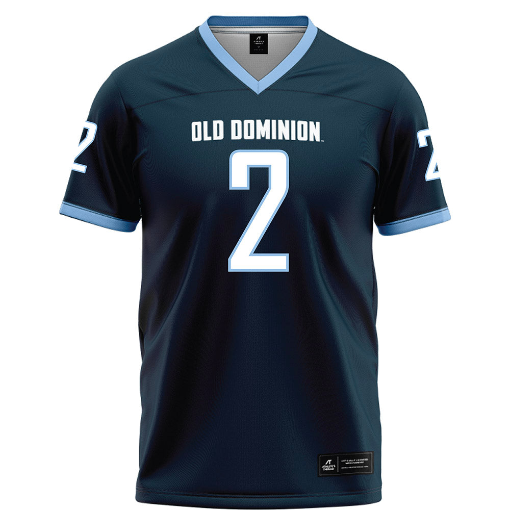 Old Dominion - NCAA Football : Jaxon Potter - Navy Football Jersey-0