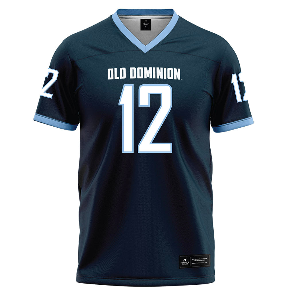 Old Dominion - NCAA Football : Asher Horn - Navy Football Jersey-0