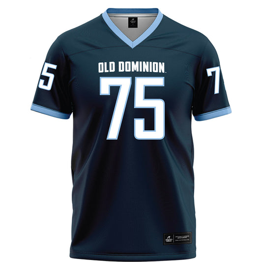 Old Dominion - NCAA Football : Demorrsion Brown - Navy Football Jersey-0
