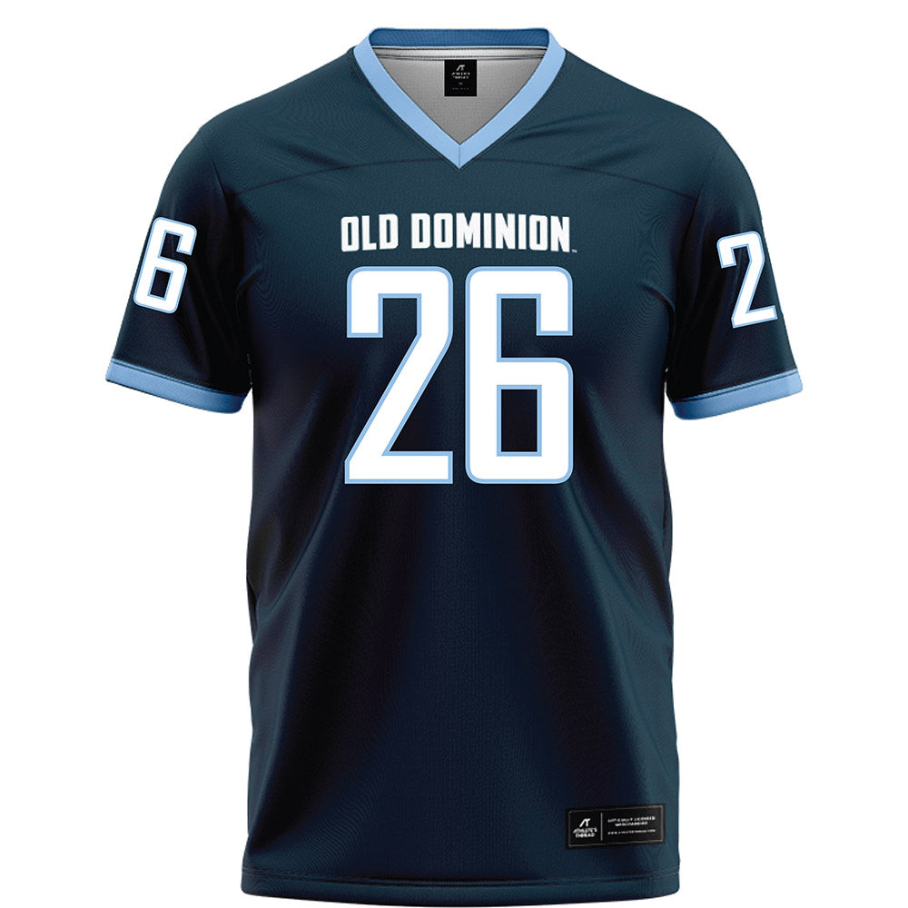 Old Dominion - NCAA Football : Justin Watts - Navy Football Jersey-0