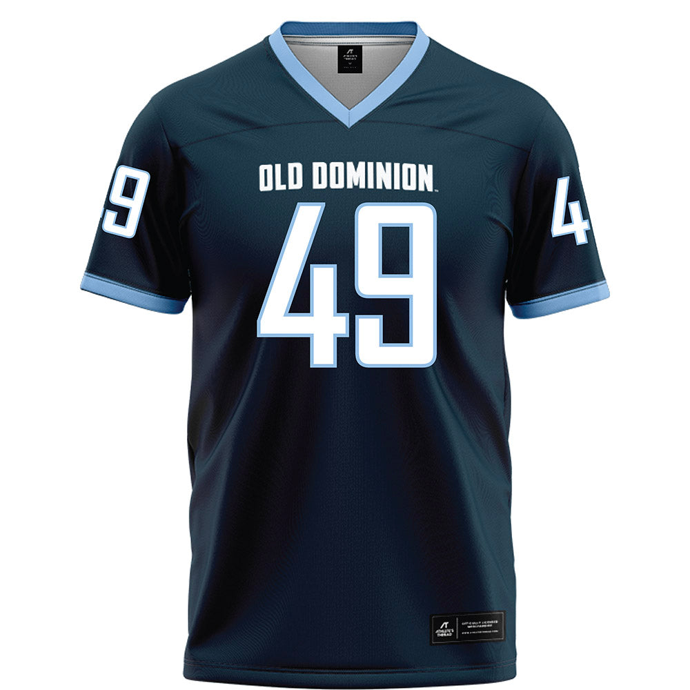 Old Dominion - NCAA Football : Brayden Zirkle - Navy Football Jersey-0