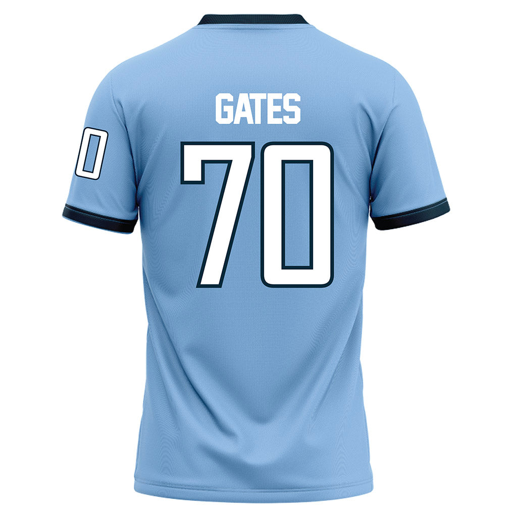 Old Dominion - NCAA Football : Khi']Len Gates - Light blue Football Jersey-1