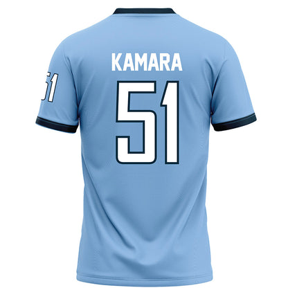Old Dominion - NCAA Football : Idrissa Kamara - Light blue Football Jersey-1