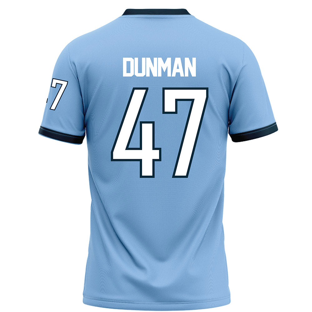 Old Dominion - NCAA Football : Ashten Dunman - Light blue Football Jersey-1