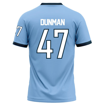 Old Dominion - NCAA Football : Ashten Dunman - Light blue Football Jersey-1