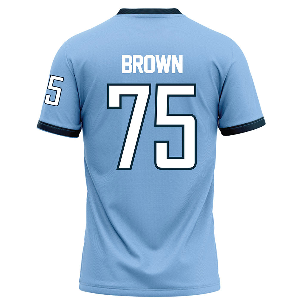 Old Dominion - NCAA Football : Demorrsion Brown - Light blue Football Jersey-1