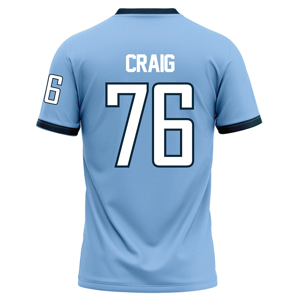 Old Dominion - NCAA Football : Carmarion Craig - Light blue Football Jersey-1