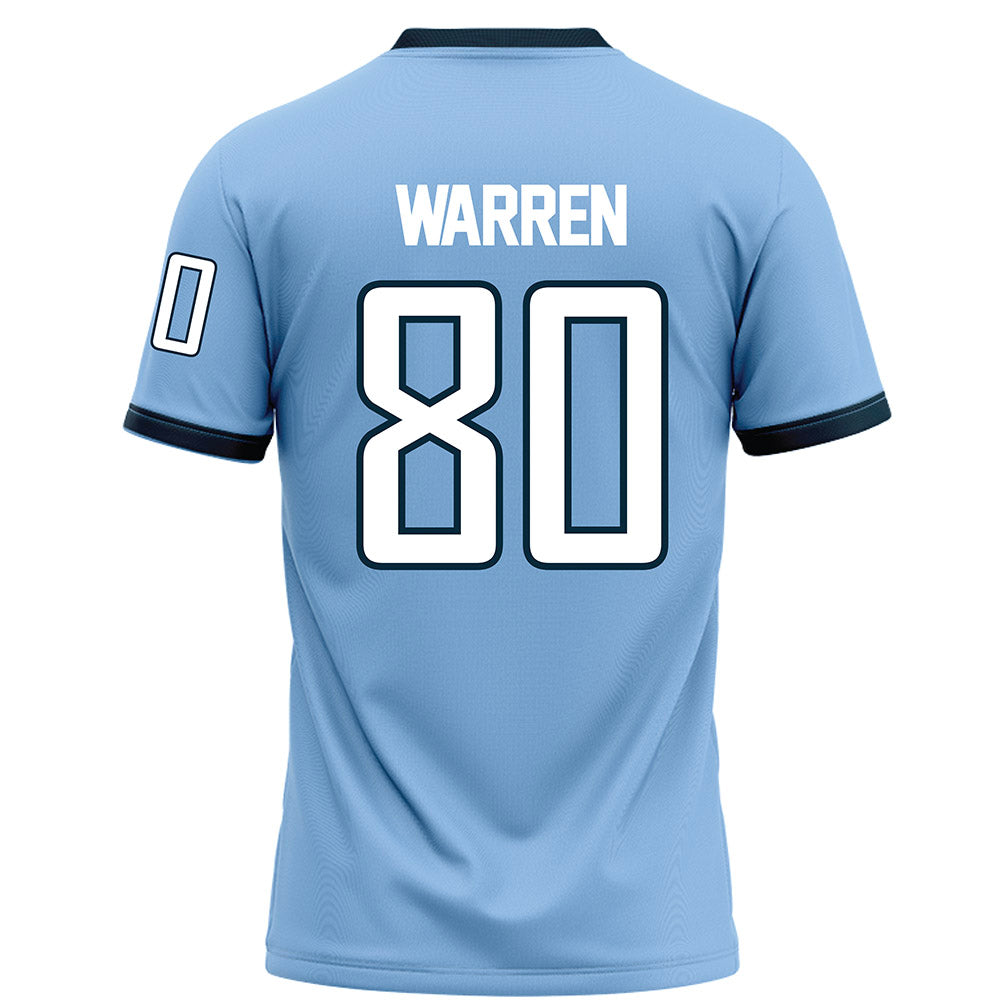 Old Dominion - NCAA Football : Chris Warren - Light blue Football Jersey-1