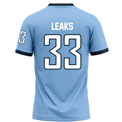Old Dominion - NCAA Football : Shaq Leaks - Light blue Football Jersey-1
