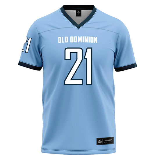 Old Dominion - NCAA Football : Eddie Guerra - Light blue Football Jersey-0