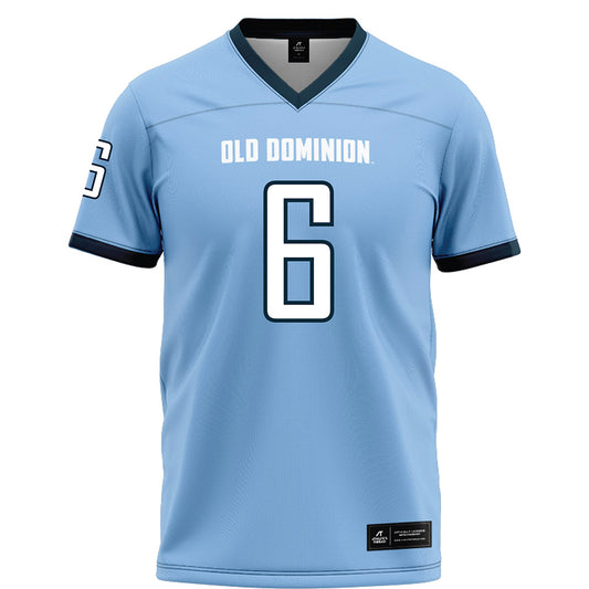 Old Dominion - NCAA Football : Montrell Chapman - Light blue Football Jersey-0