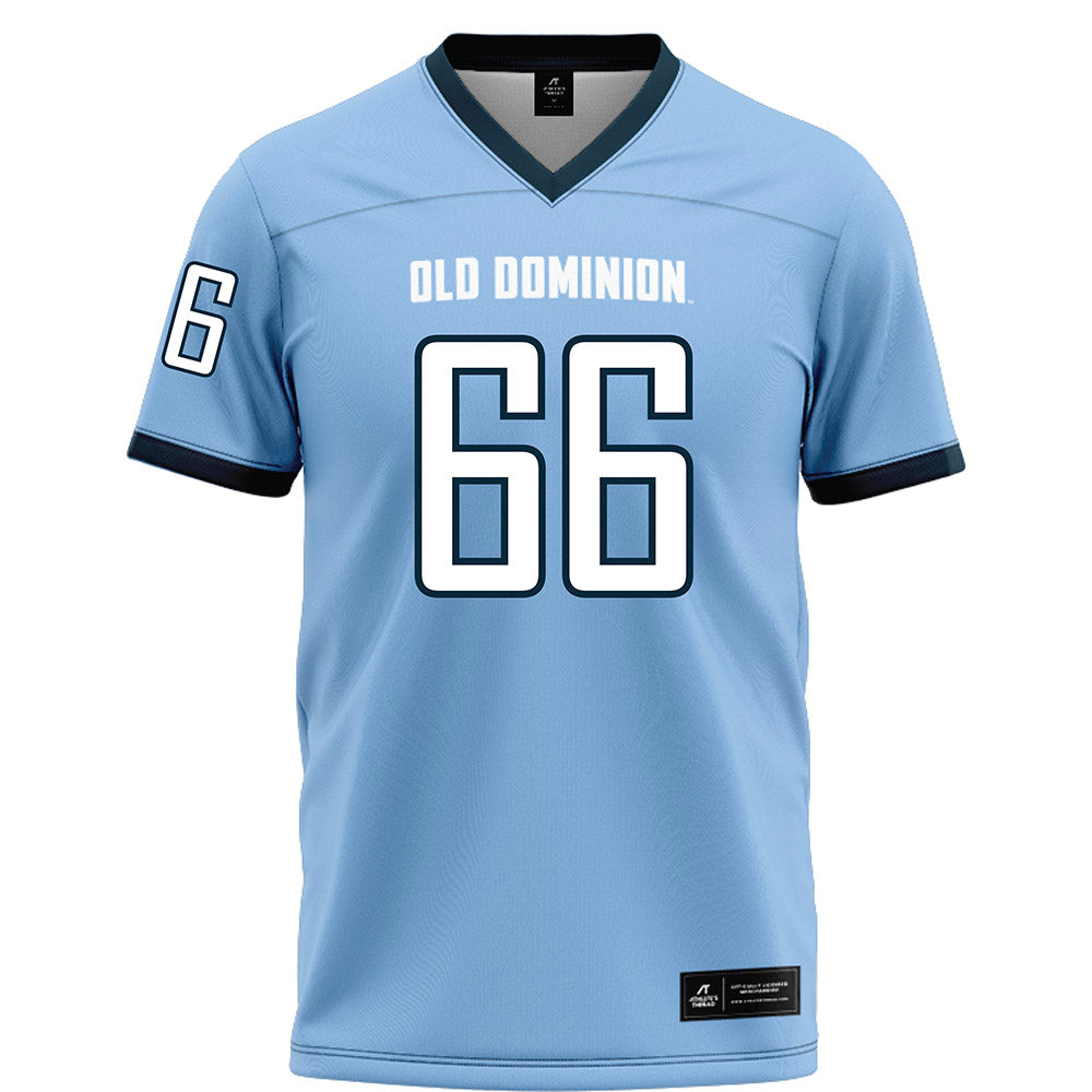 Old Dominion - NCAA Football : Mason Thrush - Light blue Football Jersey-0