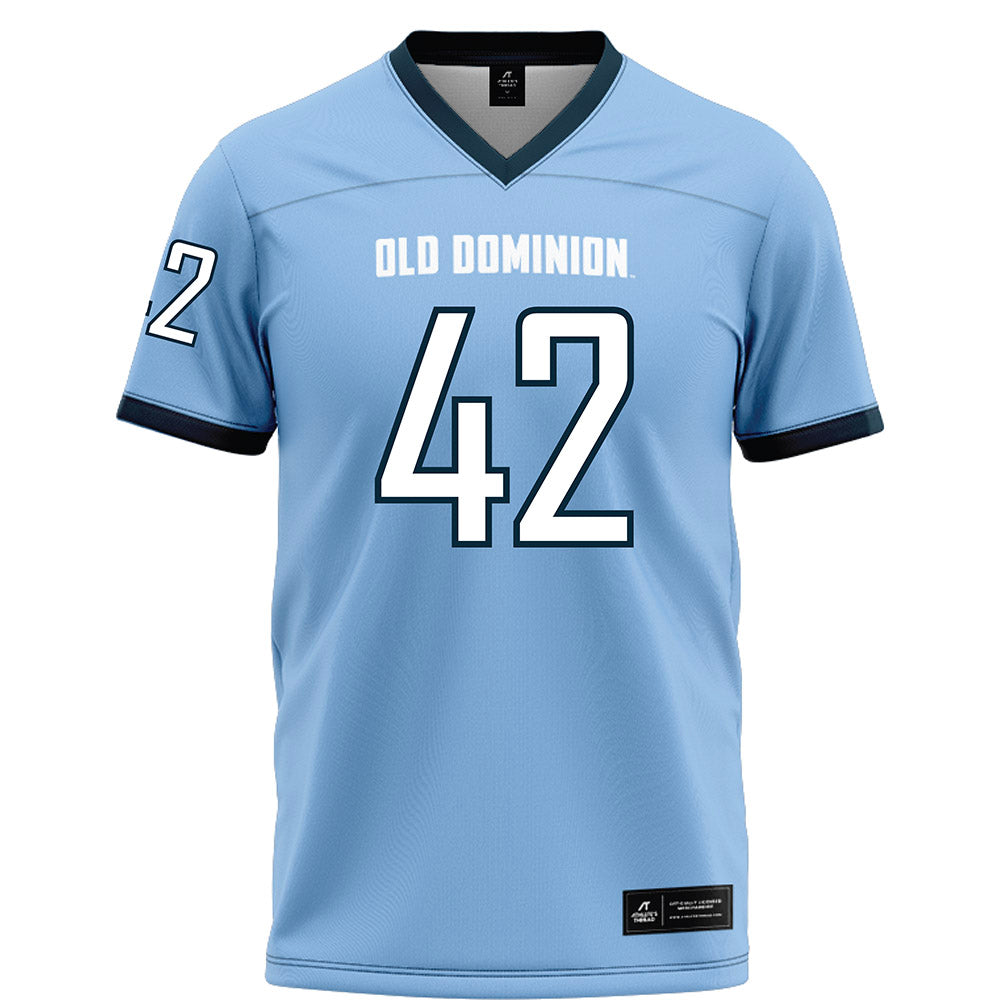 Old Dominion - NCAA Football : Talan Babin - Light blue Football Jersey-0