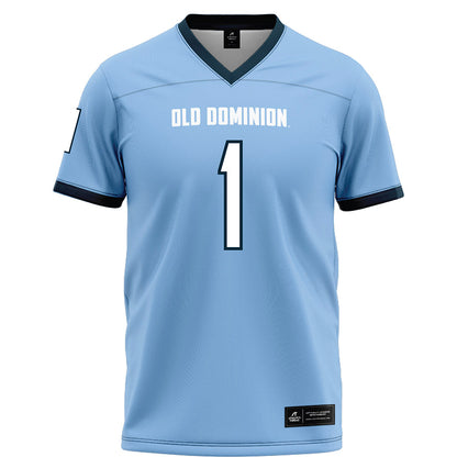 Old Dominion - NCAA Football : JJ Harrell - Light blue Football Jersey-0