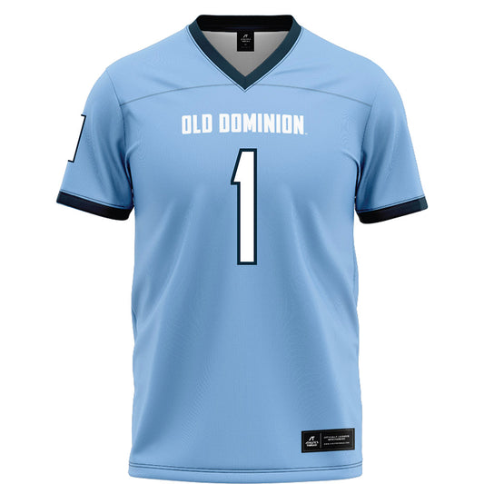 Old Dominion - NCAA Football : JJ Harrell - Light blue Football Jersey-0