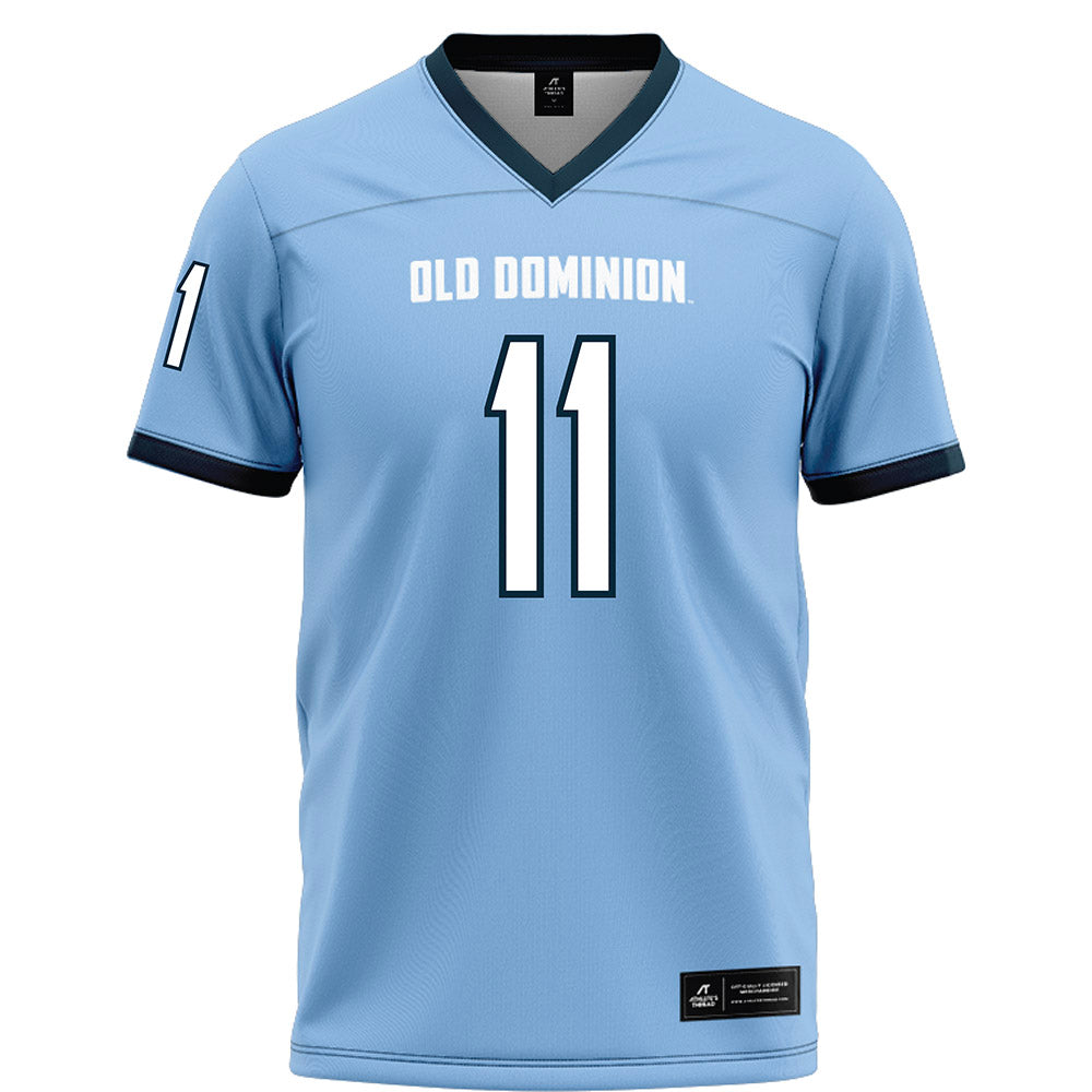 Old Dominion - NCAA Football : TJ Johnson - Light blue Football Jersey-0