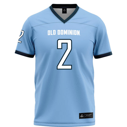 Old Dominion - NCAA Football : Jaxon Potter - Light blue Football Jersey-0